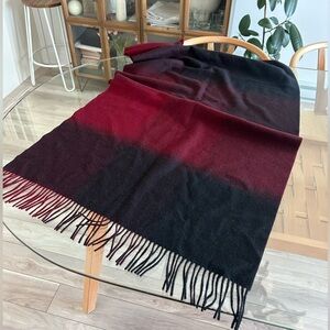 Mackintosh 100% Pure Wool Fringed Shawl